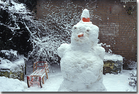 Sneeuwpop 8 februari 2007